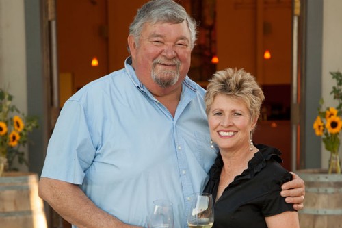 Amista Vineyards Owners Mike and Vicky Farrow