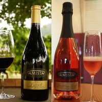 Amista Vineyards Syrah and Sparkling Syrah