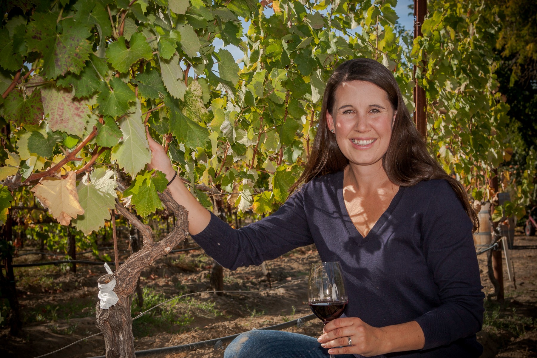 Ashley Herzberg, Winemaker, Amista Vineyards