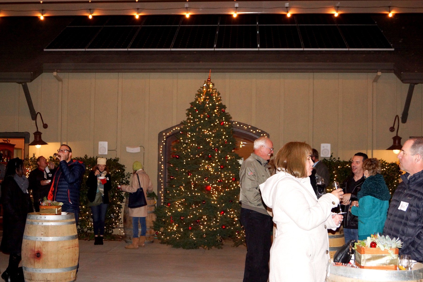 Amista Sparkling Holiday Party 2020, Healdsburg, California