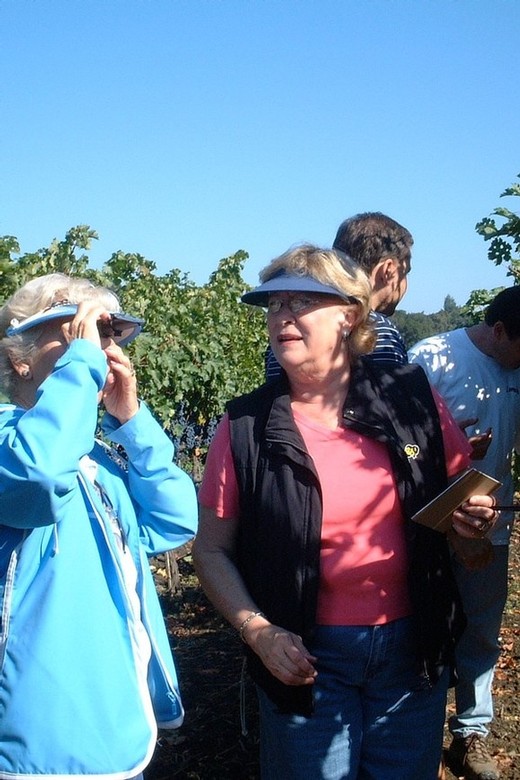 Proprietor Vicky Farrow and Friend Meg at Passport to Dry Creek Valley