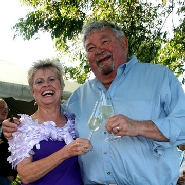 Vicky and Mike Farrow, Proprietors, Amista Vineyards, Healdsburg, California