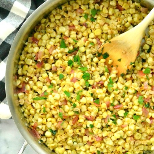 Vicky's Sautéed Corn Salsa