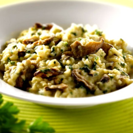 Mike's Mushroom & Asparagus Risotto