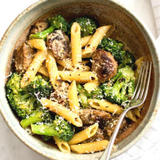 Sausage, Broccoli and Rigatoni