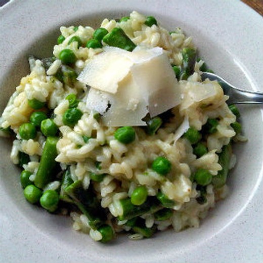 Risotto with Spring Vegetables