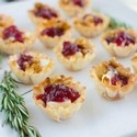 Robert's Cranberry Brie Phyllo Cups