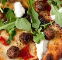 Fennel, Sausage and Rocket Pizza